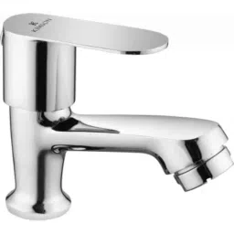 Kimson Curve Collection 1/2 inch BSP Brass Silver Wash Basin Pillar Tap Faucet, KCUR-8202-image-23
