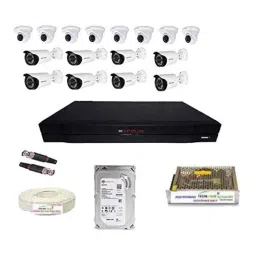CP Plus Full Hd 2.4MP 16 Channel Cameras Combo Kit &a; Hd Dvr-30