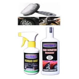 Indopower Ff1012 Dashboard Shiner Gun, Scratch Remover, All Tyre Cleaning Brush Kit, AHh1015-image-62