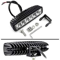 Meenu Arts 6 Led Bar Auxillary Bike Fog Lamp Spot Lamp 18W (Pack of 1) for Bajaj Avenger Cruise 220-30