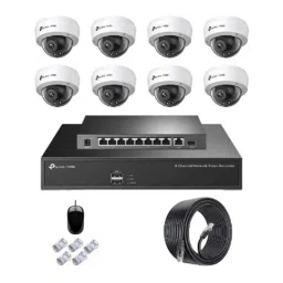 TP-Link VIGI C240 4MP Full Colour Indoor Network IP Combo Kit with 8 Channel NVR, 8 Cameras, 10 Port POE Switch, D-LINK 100M LAN Cable-picture-13