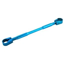 AOW Handlebar Cross Bar Steering Wheel Strength Lever Bar (Blue) for Bullet Classic-17