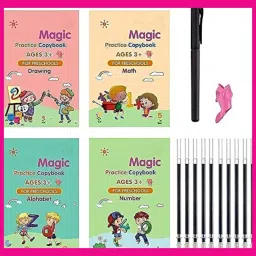 Hot: Discover School Set Magic Book – Reusable for Early Tracing Kids-image-96