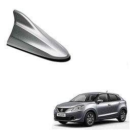 Auto Pearl ABS Silver Universal Replacement Shark Fin Car Roof Antenna For Maruti Suzuki Baleno-image-81