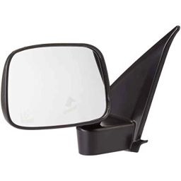 Uno Minda Left Side Shatterproof Glass Rear View Mirror for Maruti Suzuki Alto 800, RV-13010L-21