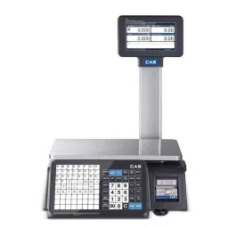 CAS 15kg 5g Network Barcode Label Printing Scale for Grocery Stores, Butcher Shops, Large Supermarkets &a; Hypermarket, CN1-43