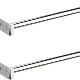 Round Napkin Holder (Pack of 2) | Napkin Holder for Washbasin | Napkin Hanger Silver Towel Holder-picture-27