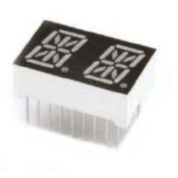 Oasistek 100 Pcs 0.39 inch Ultra Green Dual Digit Display Module Set, TOD-3291-19