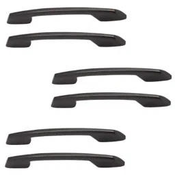 Atom 545 6 inch Black Matt Finish Zinc Cabinet Pull Handle (Pack of 6)-image-31