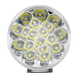 AllExtreme EX18RF1 18 LED 27W White Round Waterproof Fog Light-13