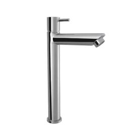 RN 1/2 inch Brass Ingot Nickel &a; Chrome Plated Flow Pillar Cock with Extension Body-46