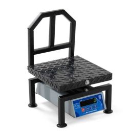 Ace 50kg 5g 210x210mm Digital Electronic Chargeable Weighing Scale with Front Back Double Red Display &a; Mild Steel-40