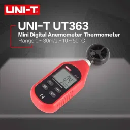 Uni-T UT-363 Digital Anemoscope Air Flow Range 0-30m/s image 4