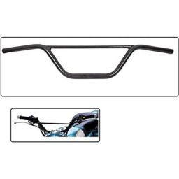AOW RD350 (with Mounting Rod) Black Handlebar (Black) Universal for Hero Maestro Edge-10