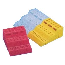 Tarsons Polypropylene 3 Step Interlocking Micro Tube Rack, 250080-47