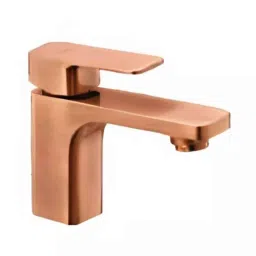 Cera Ruby Metal Single Lever Table Mount Basin Mixer Antique Copper with Connection Pipe, F1005451AC-32