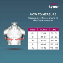 Tynor Posture Corrector, A33IBZ, Size: Child image 4