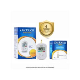 OneTouch Verio Flex Bluetooth Diabetes Test Glucometer Kit with 50 Pcs Test Strips-4