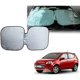 Auto Pearl Polyester Silver Front Roller Window Sunshade Car Curtain for Fiat Palio-picture-27