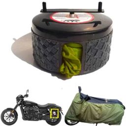Bike Blazer Green Nylon Taffeta Universal Size Semi-Automatic Bike Body Cover for Harley Davidson Fat Bob &a; Low Rider-38