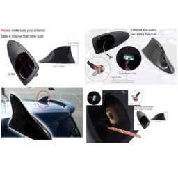 SureStrive Black Shark Fin Signal Receiver Antenna for Maruti Suzuki Swift 2018-2020 Model image 2