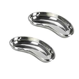 Forgesy 6 inch Stainless Steel Kidney Tray, SUNX41 (Pack of 2)-28