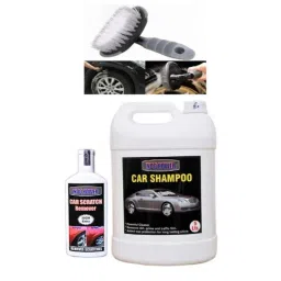 Indopower Ff1033 Car Shampoo, Scratch Remover, All Tyre Cleaning Brush Kit, AHh1037-image-82