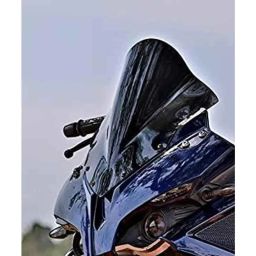 AOW Bike Visor Glass for Bajaj Pulsar 200RS (Black) B-18-16