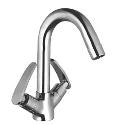 ZAP 21x17 inch Brass Arrow Centre Hole Washbasin Mixer-image-21