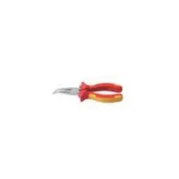De Neers Red Injection Insulated Bent Nose Plier, 200mm-picture-28