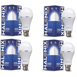 Halonix Prime 9W B22 Cool Day White Rechargeable Inverter LED Bulb, HLNX-INV-9WB22 (Pack of 4)-picture-21