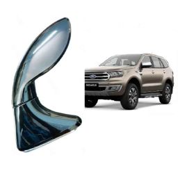 SureStrive ABS Black Front Left Side Fender Angle View Bonnet Blind Mirror for Ford Endevour 2019 Model image 2
