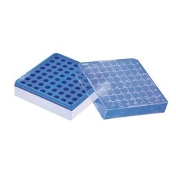 Polylab Polycarbonate MCT Box Rack for 100 MCTs of 0.5ml, 63213 (Pack of 4)-4
