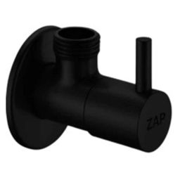 Zap Black Brass Angle Valve with Wall Flange for Tap, Geyser, Jet Spray &a; Hand Shower-picture-17