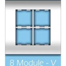 Anchor Roma Classic Tresa 8 Module Square Azul Grey Glossy Plate, 30260AG-picture-39