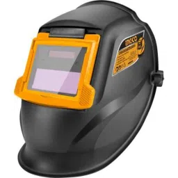 Ingco 90x35mm Polypropylene Orange &a; Black Auto-Darkening Welding Helmet, AHM009-24