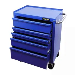 Stanley 699x460x797mm 50kg 5 Drawers Blue Eco Roller Cabinet Trolley, STST74421-8-image-97