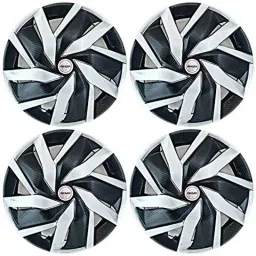 Prigan 4 Pcs 15 inch Polypropylene Black &a; Silver Wheel Cover Set for Maruti Ciaz, Eagle-Rev-15-Ciaz-picture-49