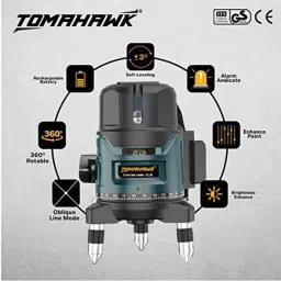 Tomahawk 2-Line 3D Cross Self Levelling Laser Level, TLL-02 image 4