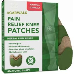 Agarwals 10 Pcs Warming Herbal Plaster Knee Patches Box, AG5879856-image-22