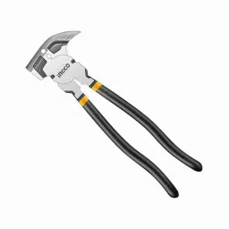 Ingco HFP3008 300 mm Yellow &a; Black Black Polished Fencing Pliers-picture-15