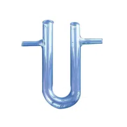 Rasayan 150x18ml Calcium Chloride U Tube with Side Tube &a; Interchangeable Stopper, 33402-4