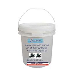 Z Premium 10 Litre 10W-40 Advance Ultra 4T API SN Fully Synthetic Motorbike Engine Oil-picture-21