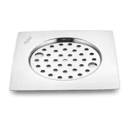 Ruhe 6x6 inch Stainless Steel Glossy Finish Plain Neon Square Flat Cut Floor Drain with Lock, 16-0509-06-picture-19