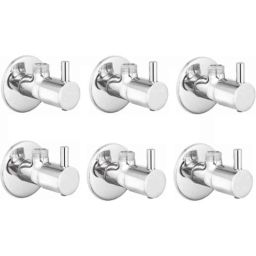 IRIS Dove Brass Chrome Finish Angle Cock (Pack of 6)-27