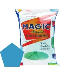 Magic Paints 1102 10kg Electric Blue Matte Finish Acrylic Distemper Paint-image-29