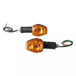 Uno Minda Td-5038 Amber Lens Blinker Lamp Assembly Front Lh/Rh for Hero Glamour Set Of 2 Pcs, UNO-CGY5NE-picture-30