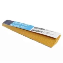 Whatman pH 1-11 Range 10 Book of 10 Strip pH Indicator, 2600-500-1