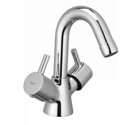 Mayur Ocich Brass Deck Mount Centre Hole Basin Mixer with Connection Pipes-18