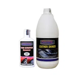 Indopower Ff696 1L Leather Shiner &a; 100g Scratch Remover Combo, AHh698-image-51